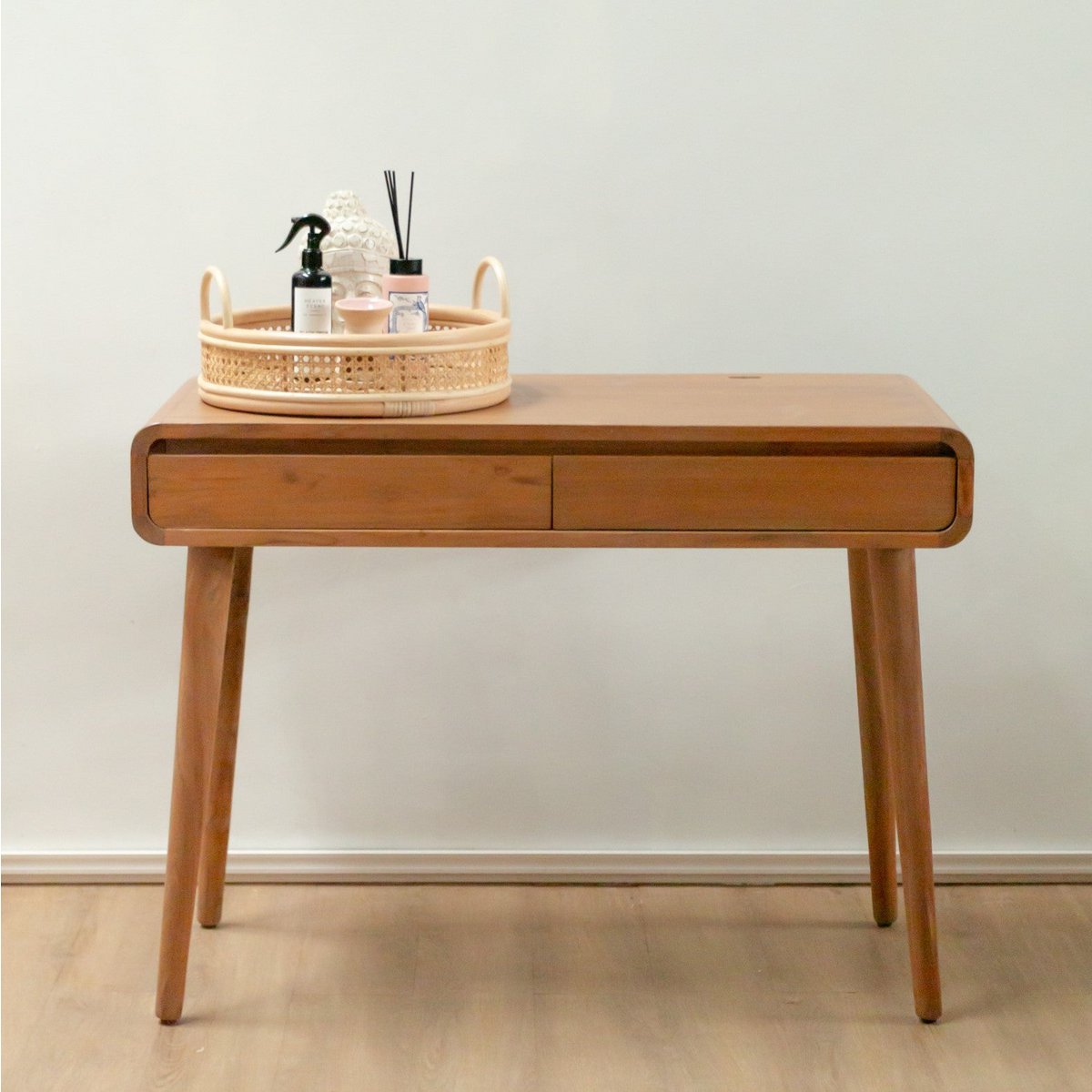 Dienblad Rotan Neira Beige - Ø 40 cm