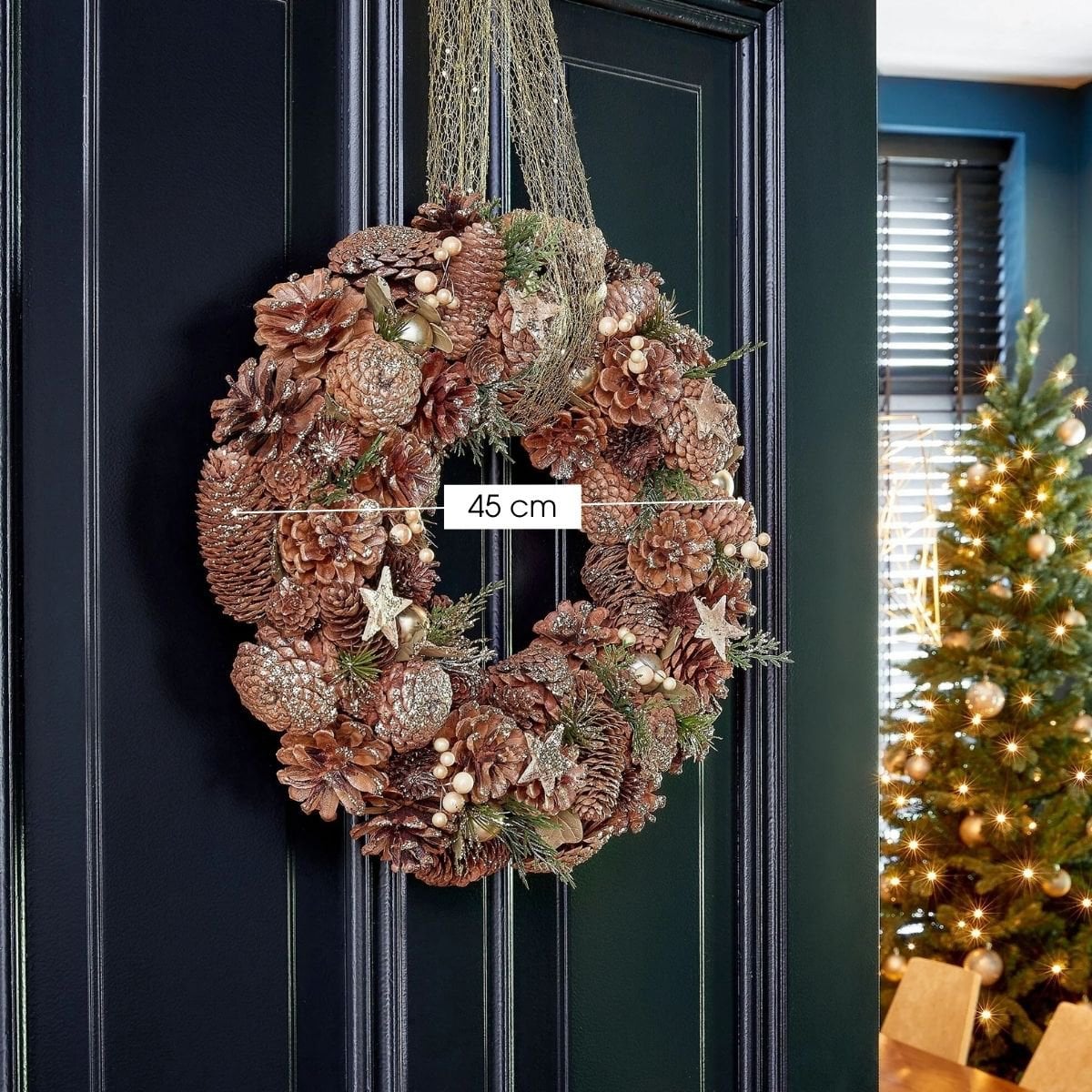 Kerstkrans Brant Groen
