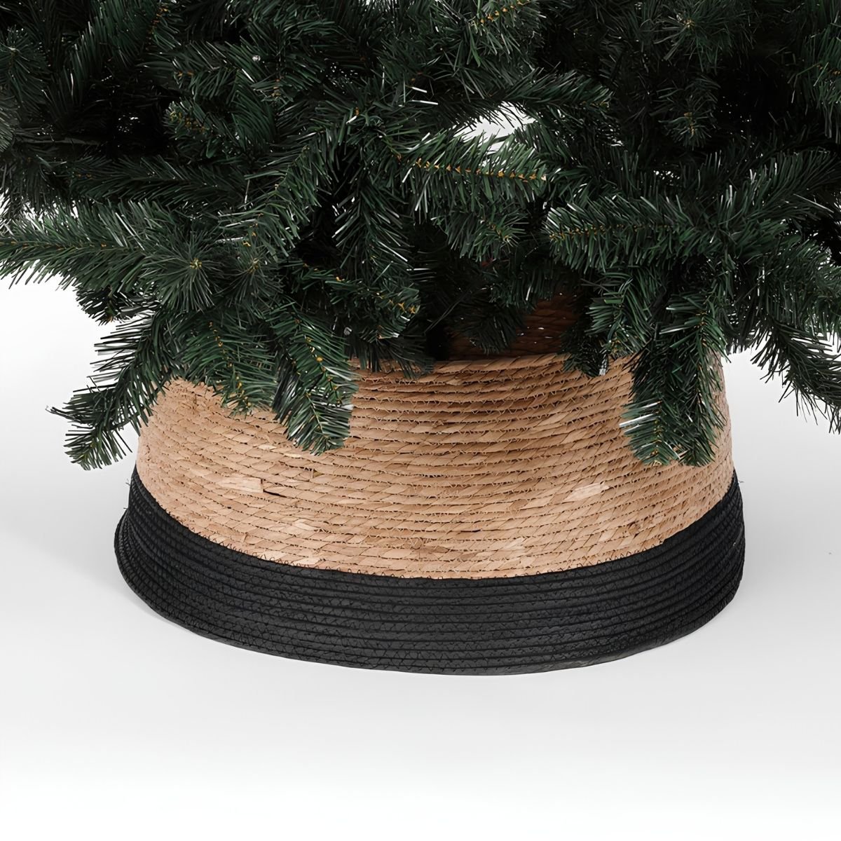 Kerstboomrok Zeegras Zwart/Bruin - Ø 58 cm