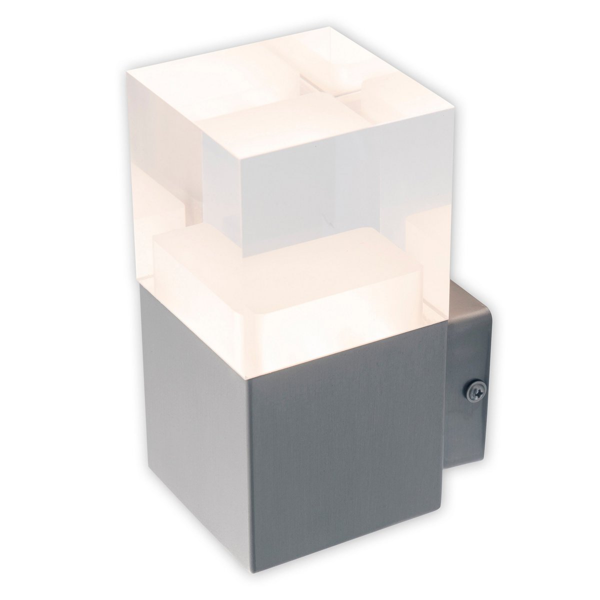 LED Buitenlamp Wand Leah Staal