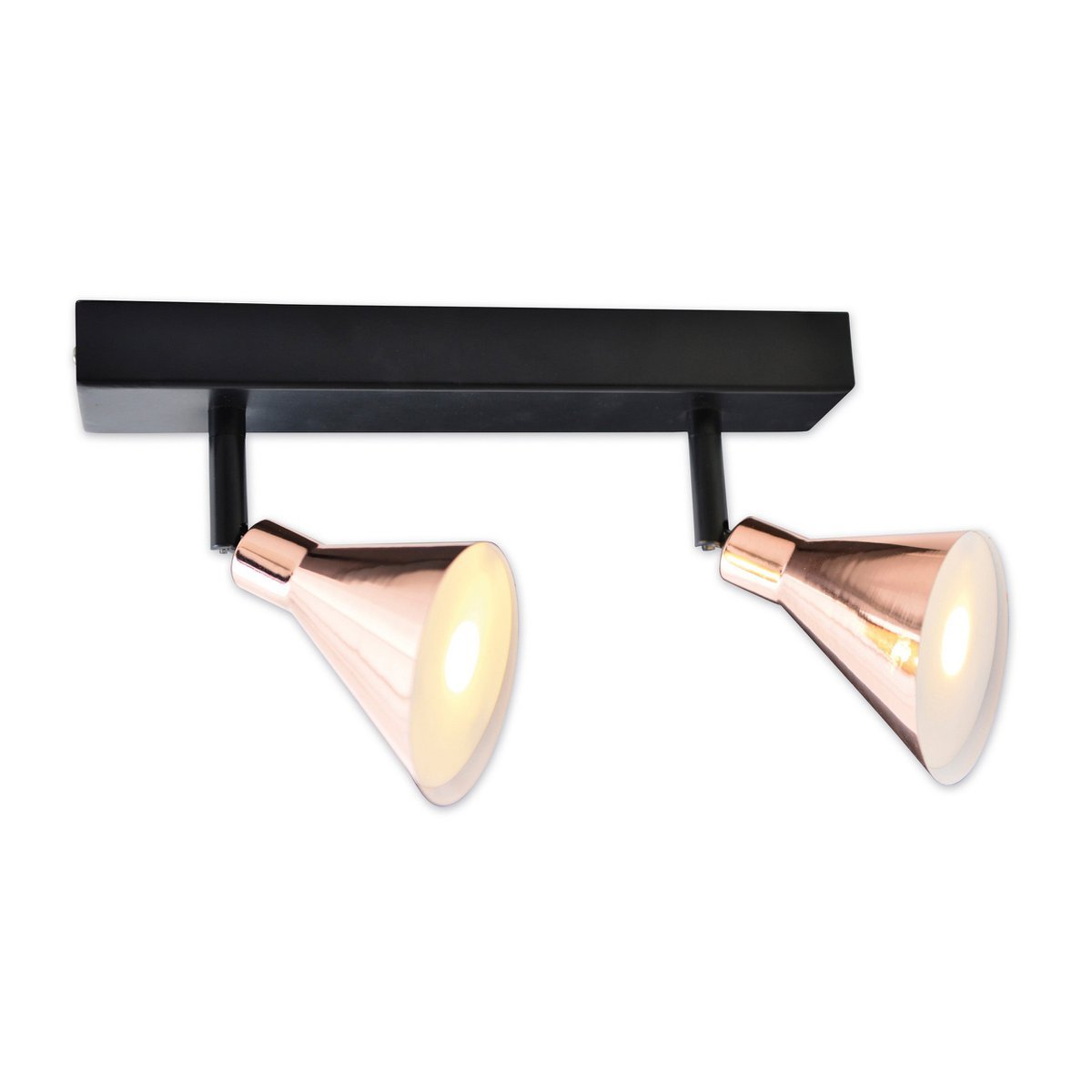2 LED - wand u. Plafondspot "Koper" - OutHome