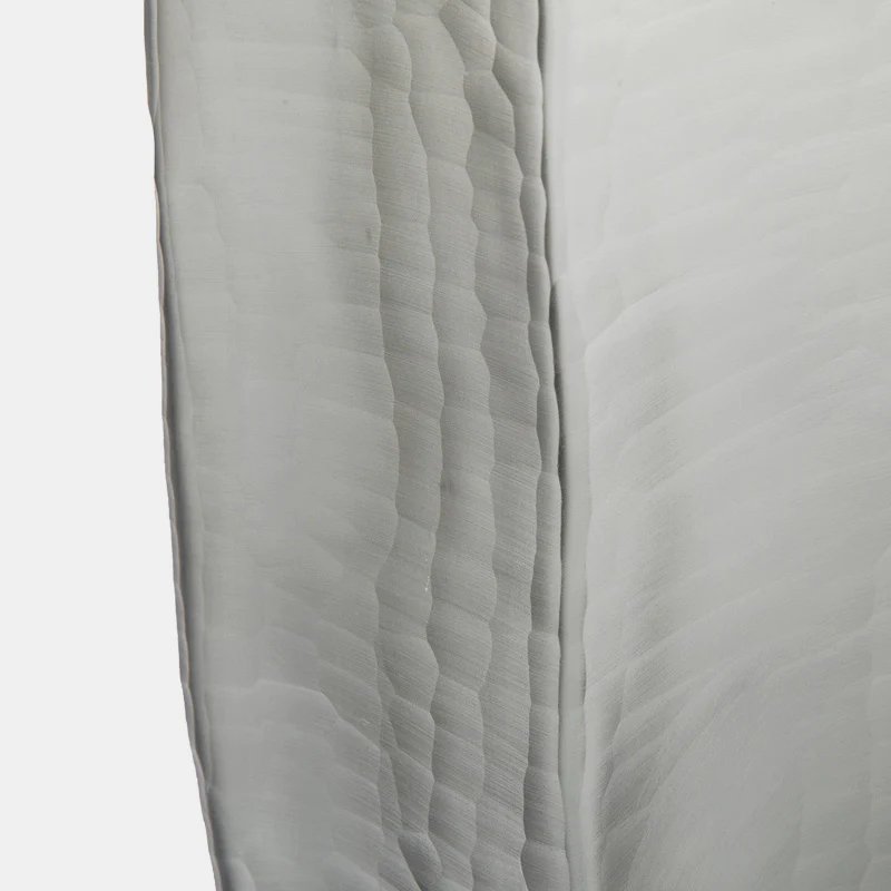 Glazen vaas Stone Smoke grijs mat