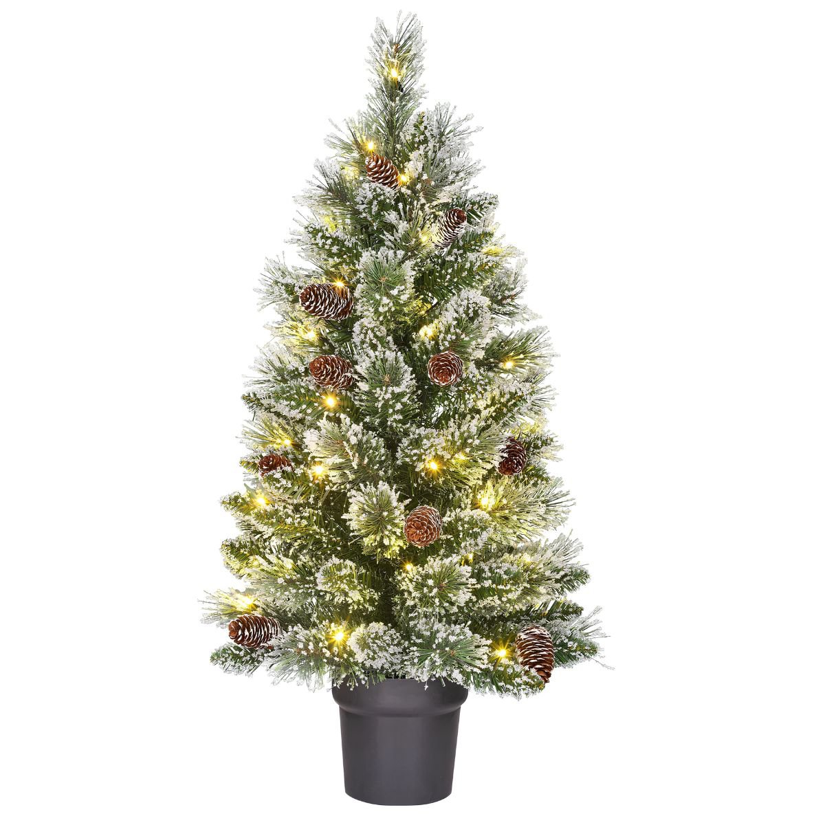 Kunstkerstboom Vandans Verlicht Groen - 90 cm