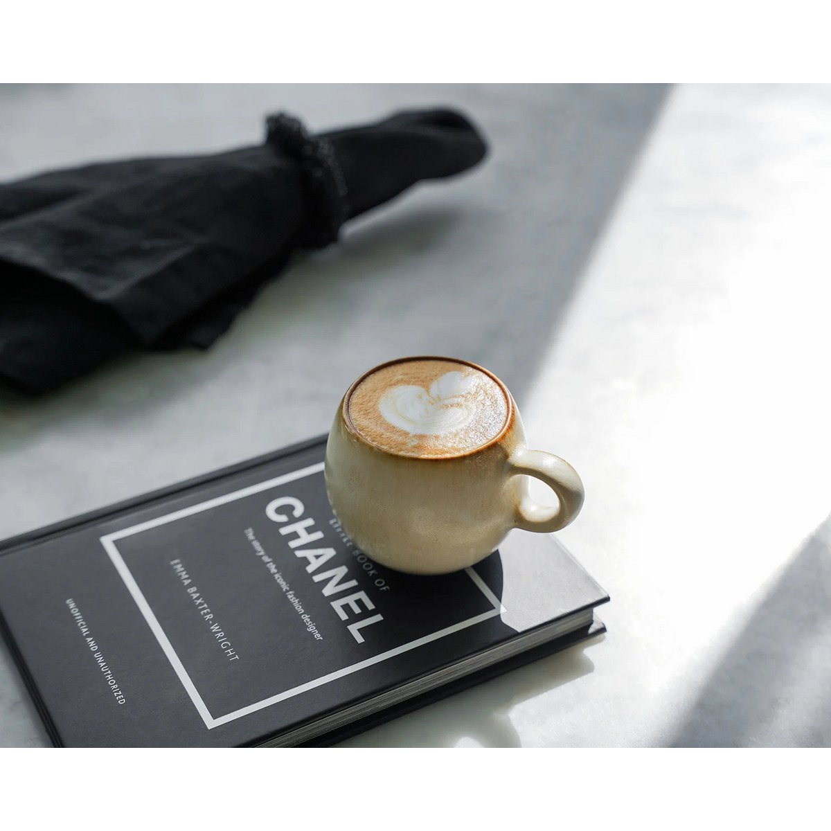 Keramisch espressokopje Cascais beige