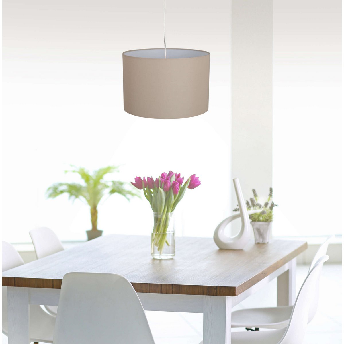 Hanger lamp "tom" d: 30 cm bruin - OutHome