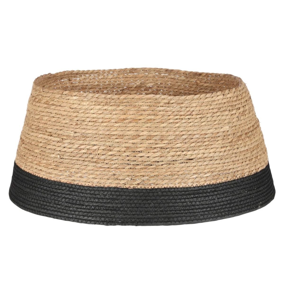 Kerstboomrok Zeegras Zwart/Bruin - Ø 58 cm