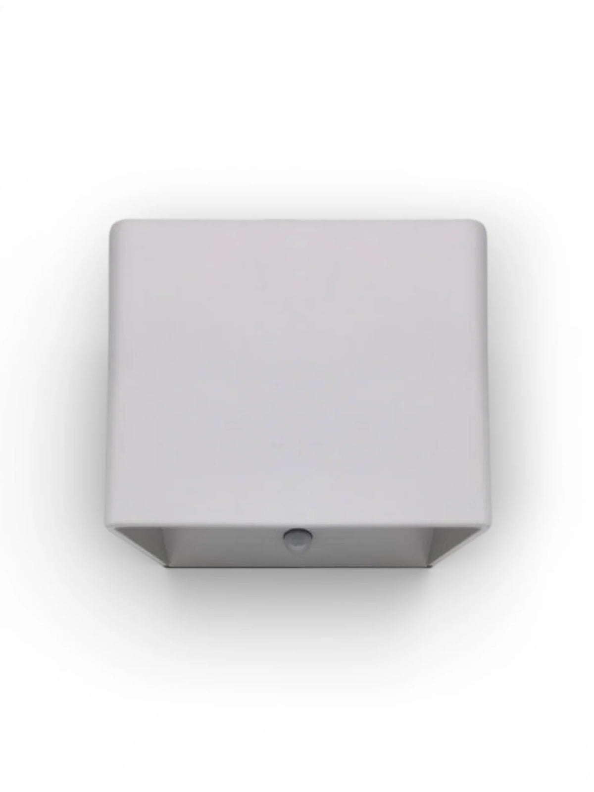 Snoerloze Wandlamp Kubus Wit - 10 cm (Sensor)