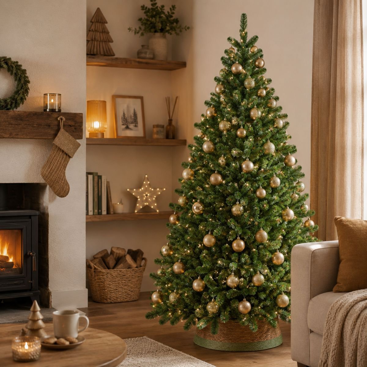 Kunstkerstboom Grimshaw Groen - 215 cm