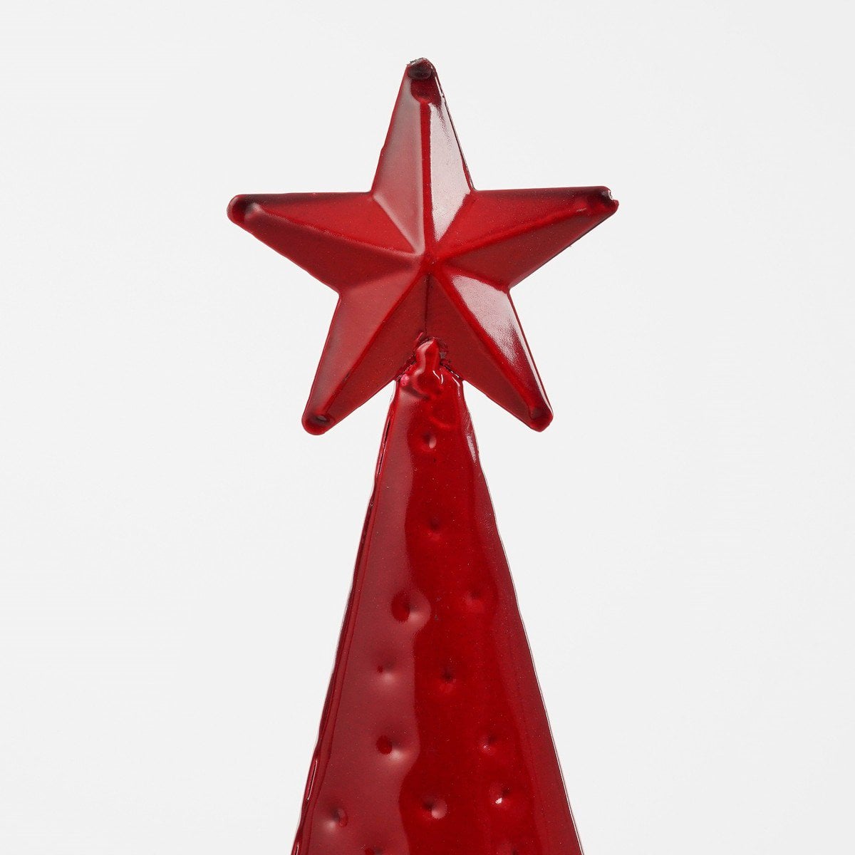 Decoratieve Kerstboom IJzer Rood - 68 cm