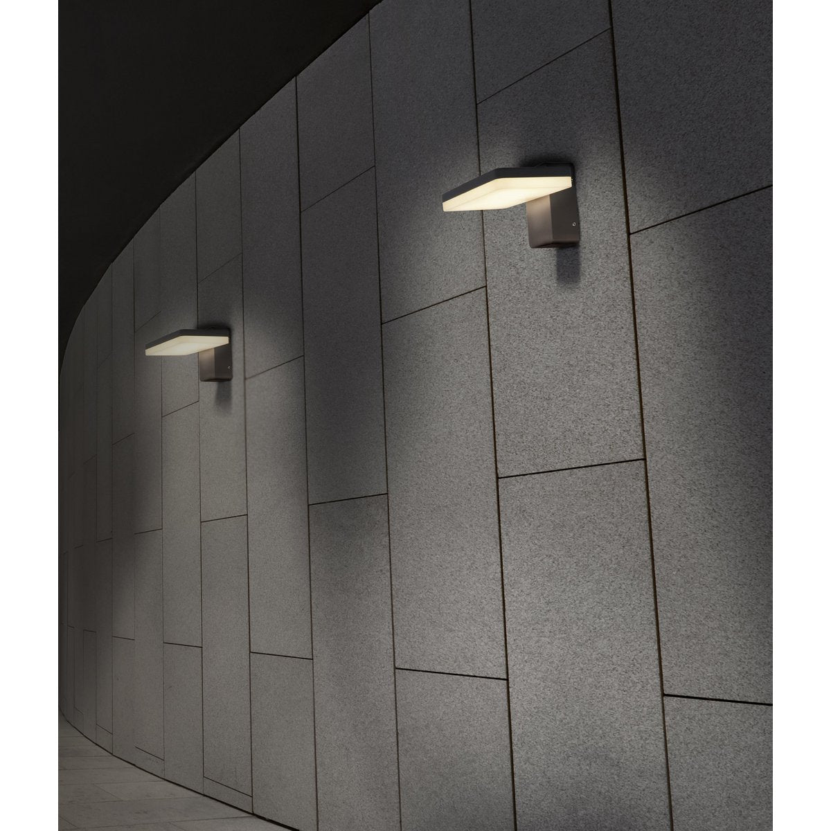 LED Buitenlamp Wand Clair Antraciet