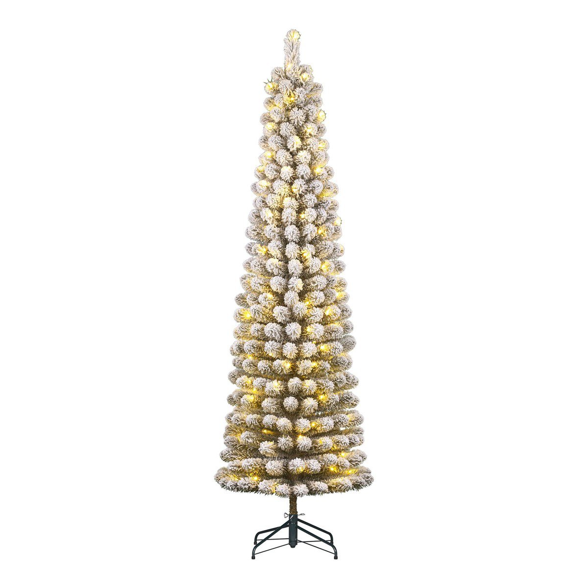 Kunstkerstboom Charlton Verlicht Groen - 185 cm