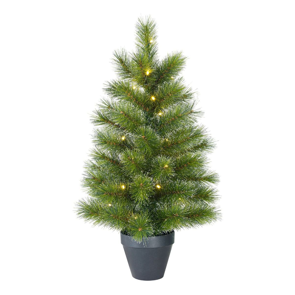 Kunstkerstboom Glendon Verlicht Groen - 90 cm