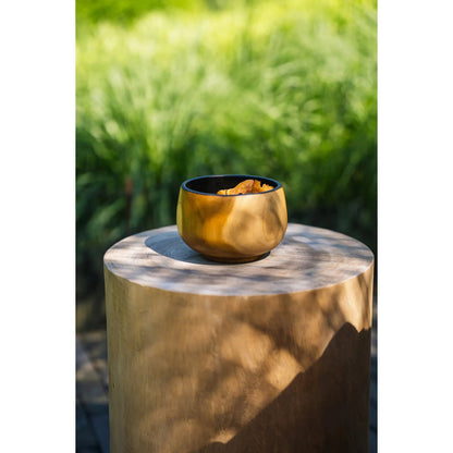 Teakhouten schaal Bondi natuur - 28 cm