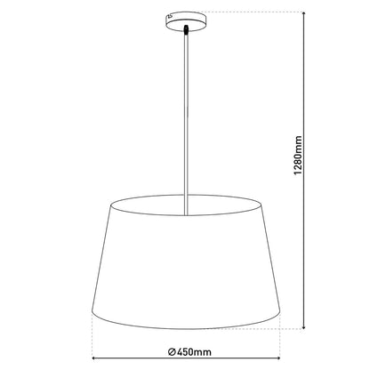 Hanglamp Bologna Beige