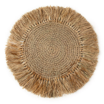 Raffia gehaakte placemat naturel - OutHome