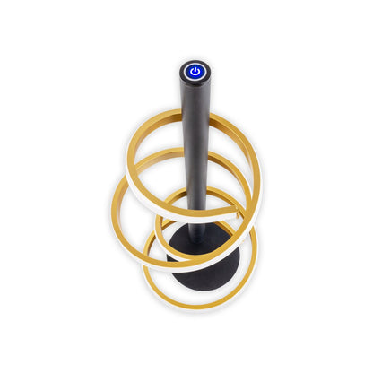 LED Tafellamp Belleza Zwart/Goud - 50 cm