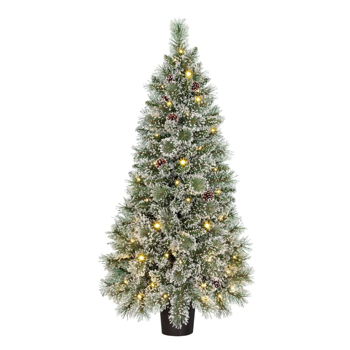 Kunstkerstboom Vandans Verlicht Groen - 120 cm