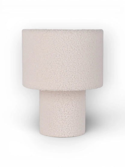 Tafellamp Fluffy Wit - 31 cm (E27)