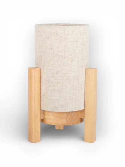 Acculamp Madita Wit/Naturel Touch - 25 cm (Dimbaar)