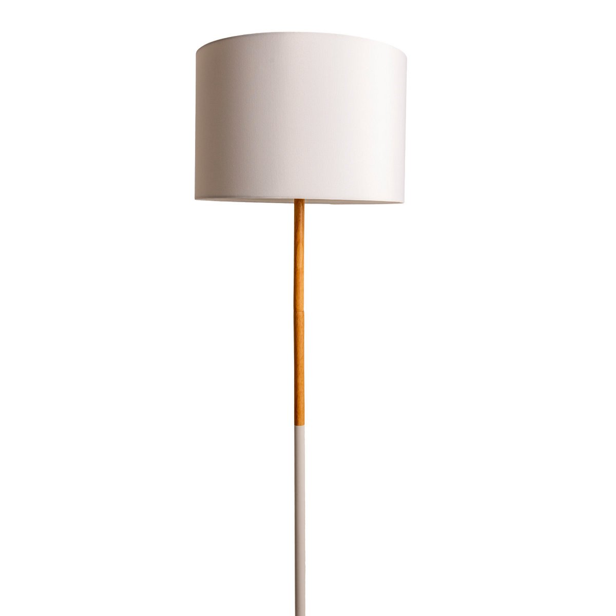 Vloerlamp Tessile Wit/Naturel - 126 cm (E27)