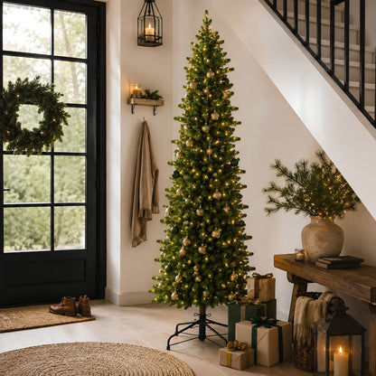 Kunstkerstboom Harma Verlicht Groen - 230 cm