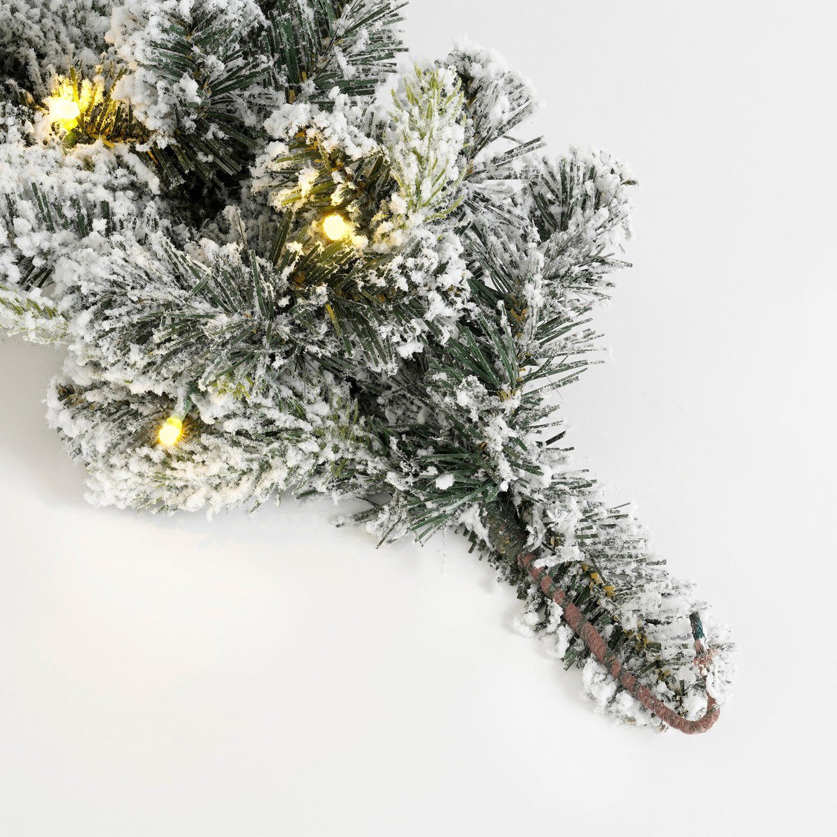 Kerstslinger Grimshaw Verlicht Groen - 270 cm