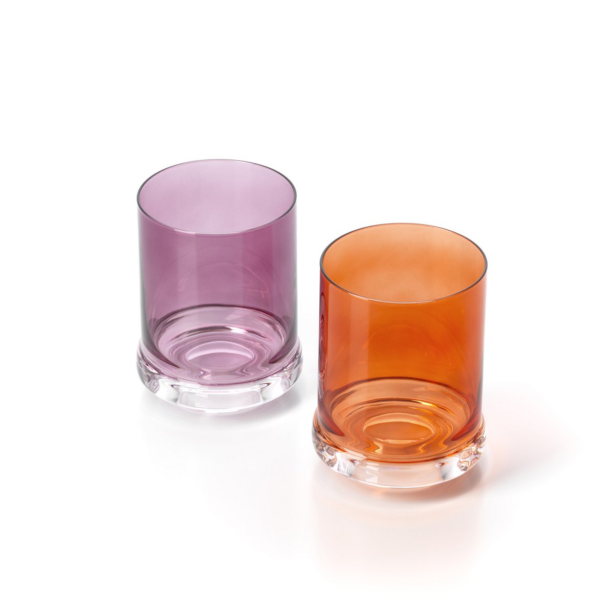 Glazen tumbler DOF oranje