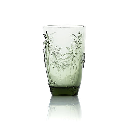 Gerecycled highballglas Palm Breeze groen
