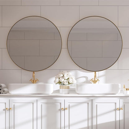 Ronde Spiegel Laurent Goud - Ø 75 cm