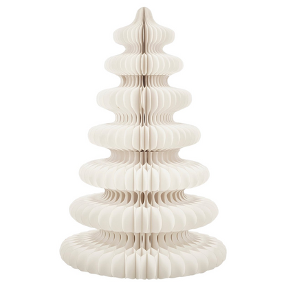 Decoratieve Kerstboom Papier Wit - 152 cm