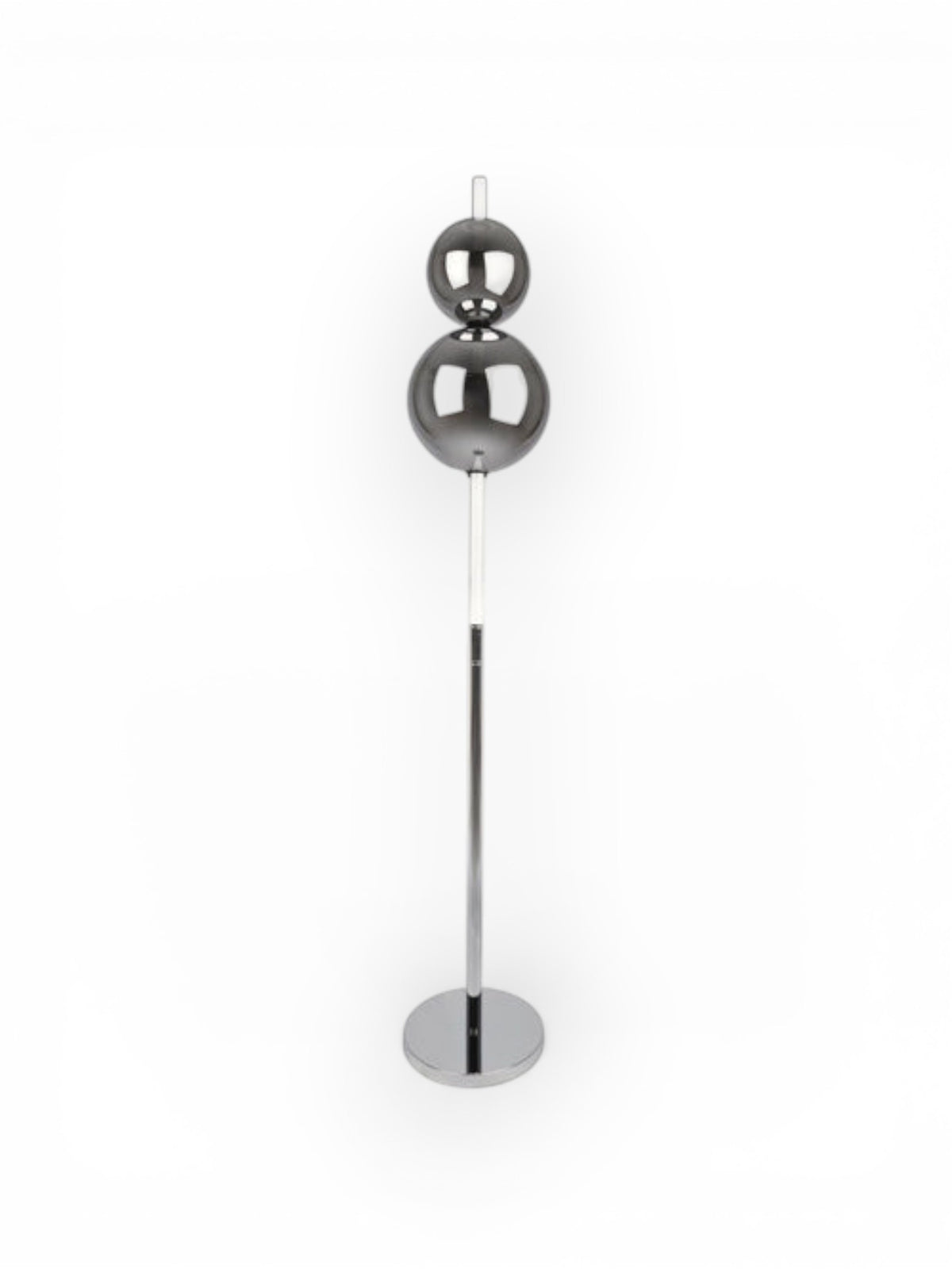 LED Vloerlamp Nova Dimbaar Chroom/Rookglas - 150 cm