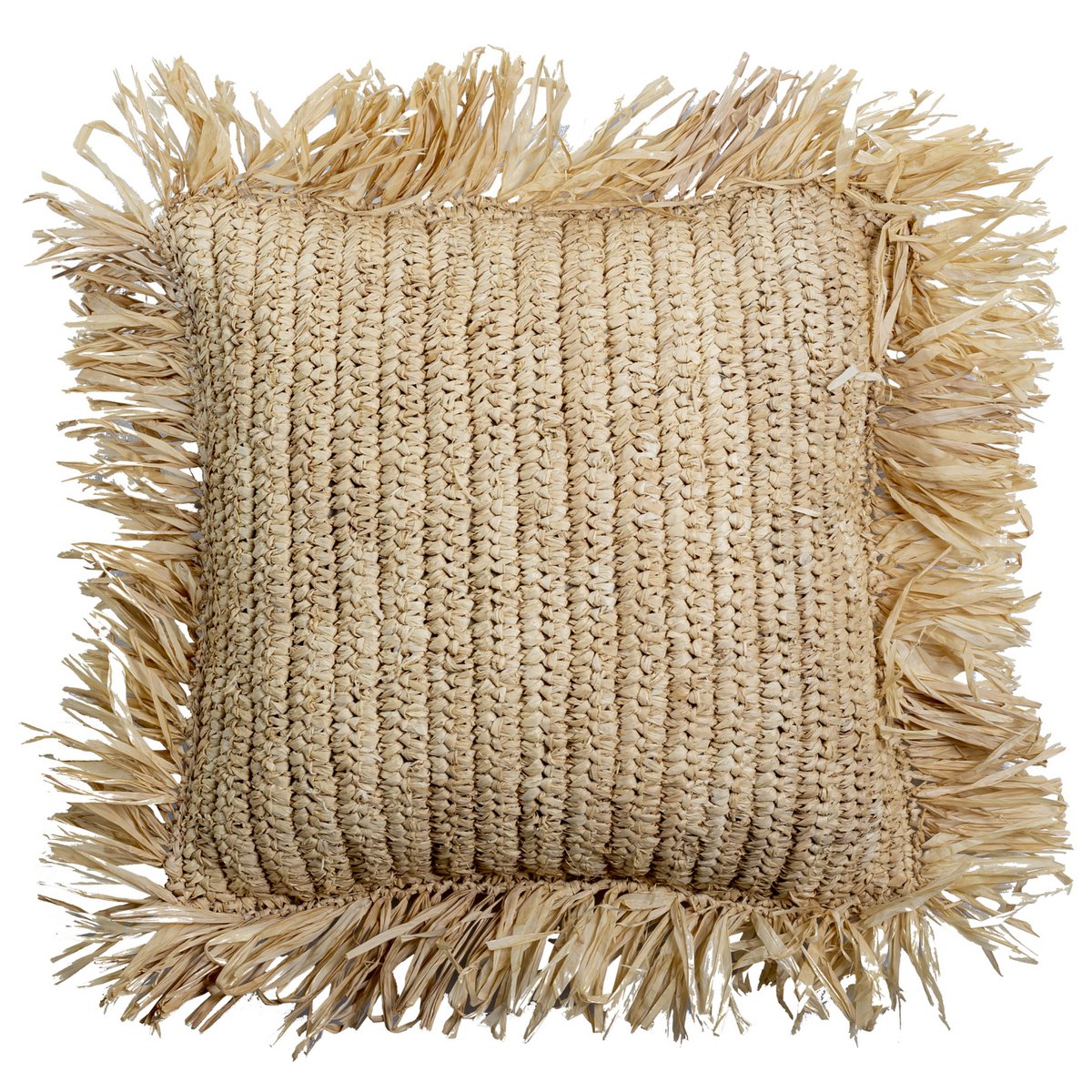 Sierkussen Gandi Raffia