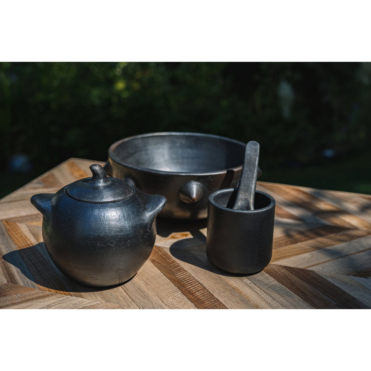 Terracotta beker Burned zwart