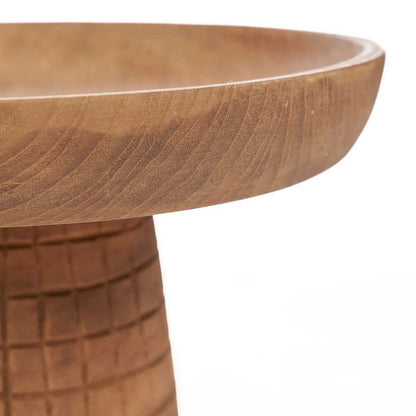 Rattan taartschotel Kotak-kotak naturel - OutHome
