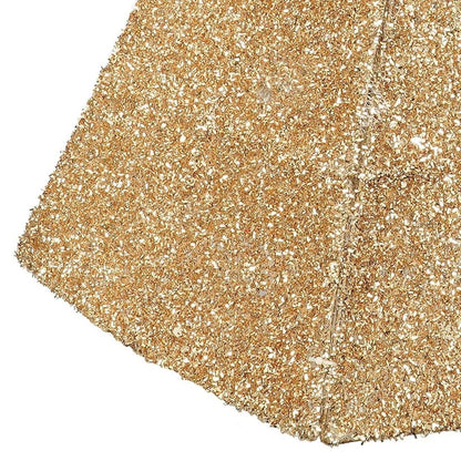 Kerstboomrok Polyester Goud - 50x50x30 cm
