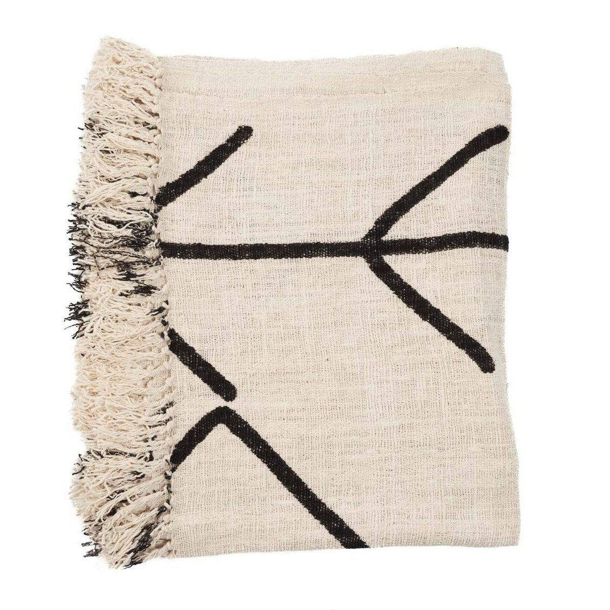 Bedsprei The evil eye zwart