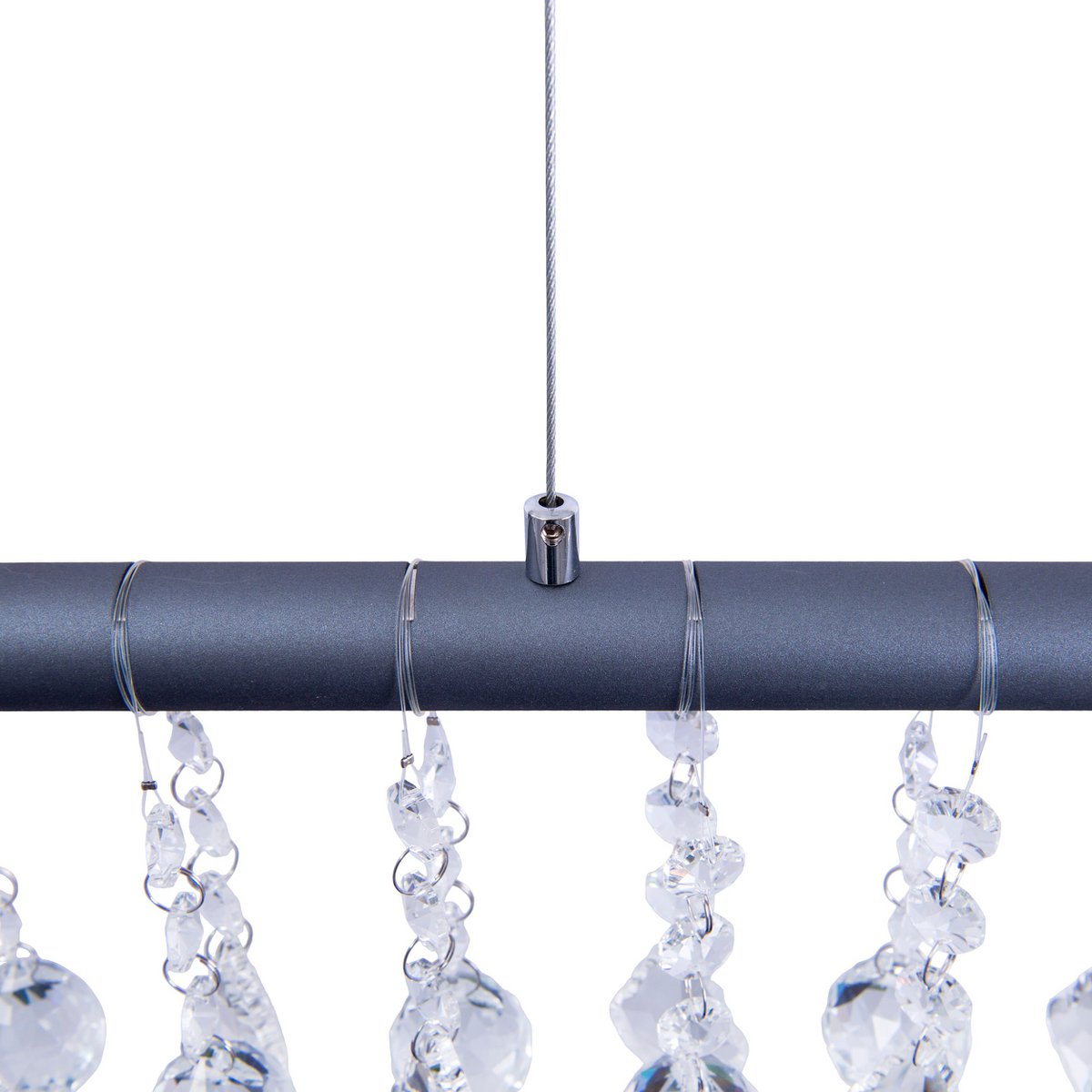 LED Hanglamp Nobilis Grijs - 100 cm