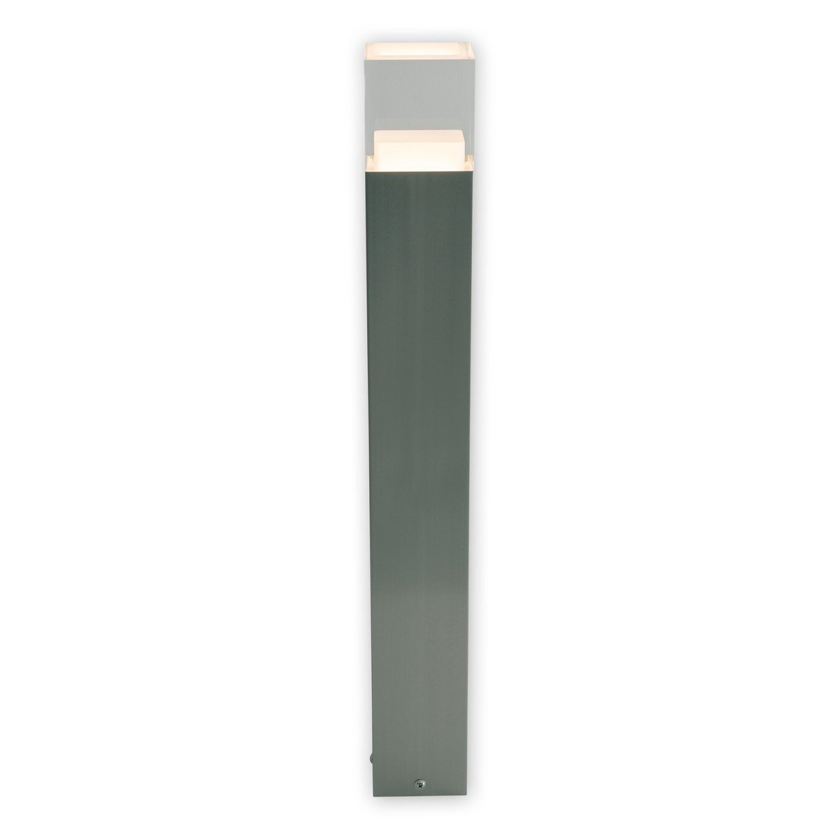LED Buitenlamp Sokkel Leah Staal