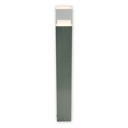 LED Buitenlamp Sokkel Leah Staal