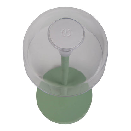 LED Acculamp Gomba Mint (Set van 2) - 18,5 cm