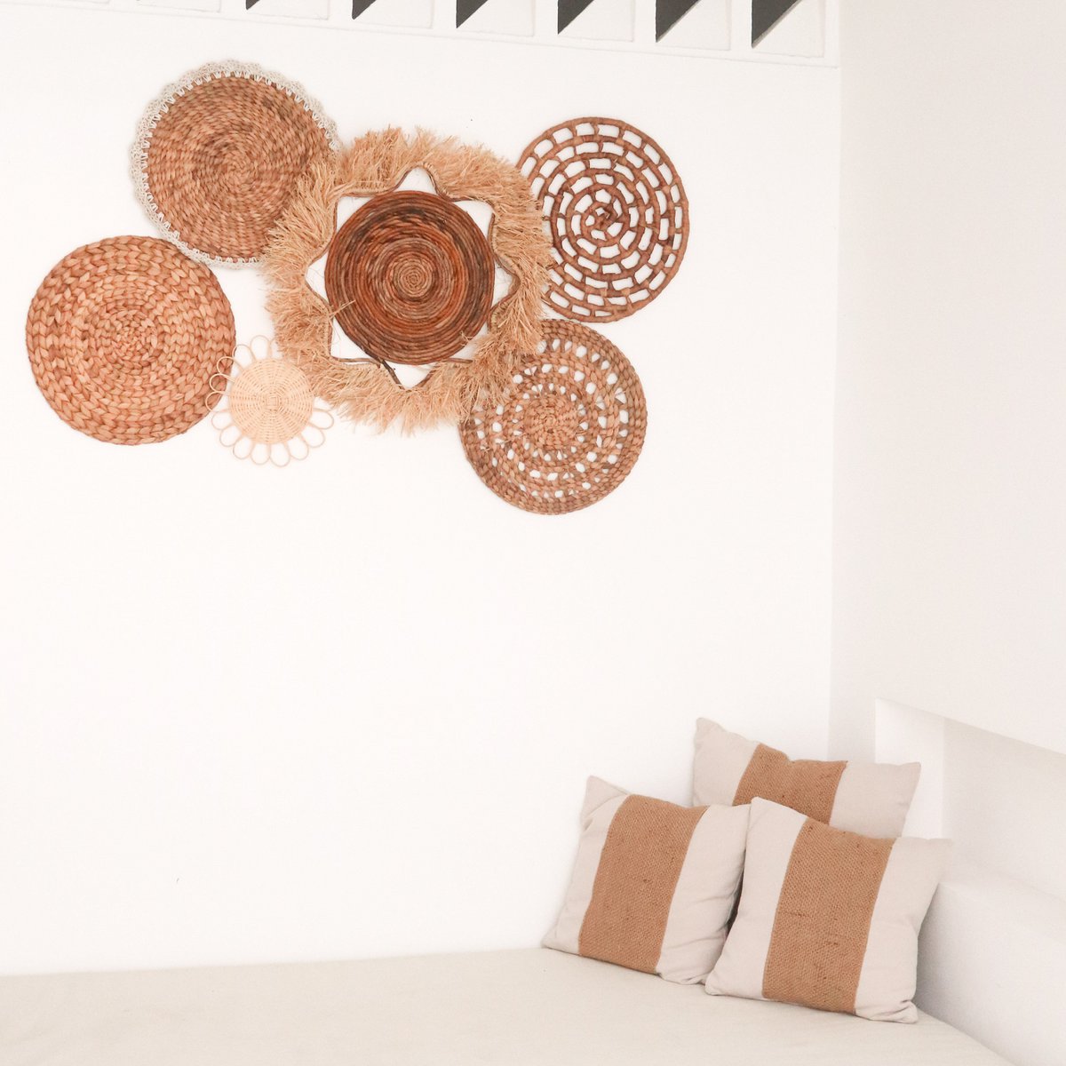 Wanddecoratieset Dalum Tropisch (6-delig)