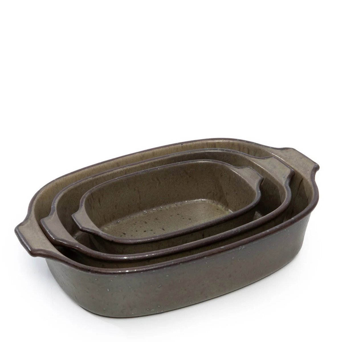 Keramische ovenschaal Comporta groen