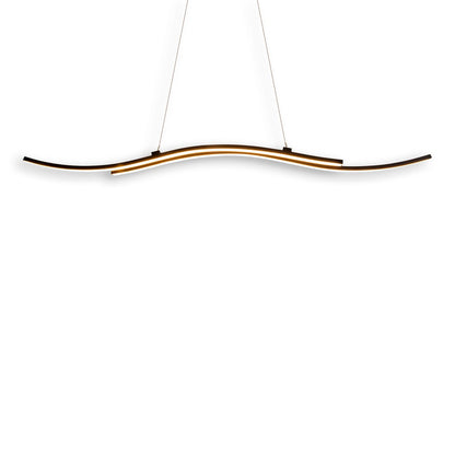 LED Hanglamp Onda Zwart - 96 cm