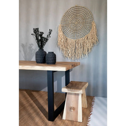 Waterhyacint tapijt XL naturel 260x180 cm