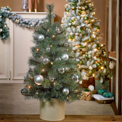 Kunstkerstboom Glendon Verlicht Groen - 90 cm