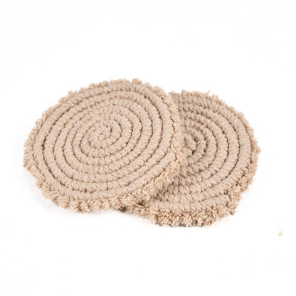 Katoenen onderzetter Nova beige - OutHome