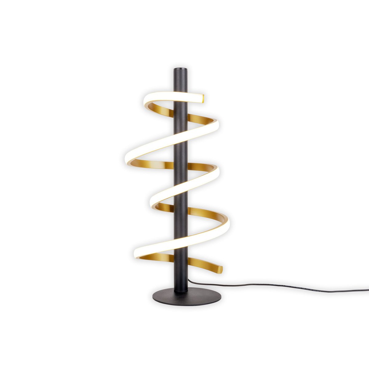 LED Tafellamp Belleza Zwart/Goud - 50 cm