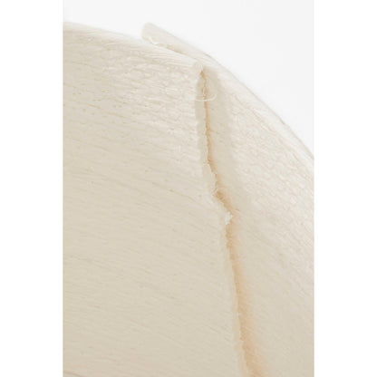 Kerstboomrok Papier/Vilt Wit/Zwart - 50x50x26 cm