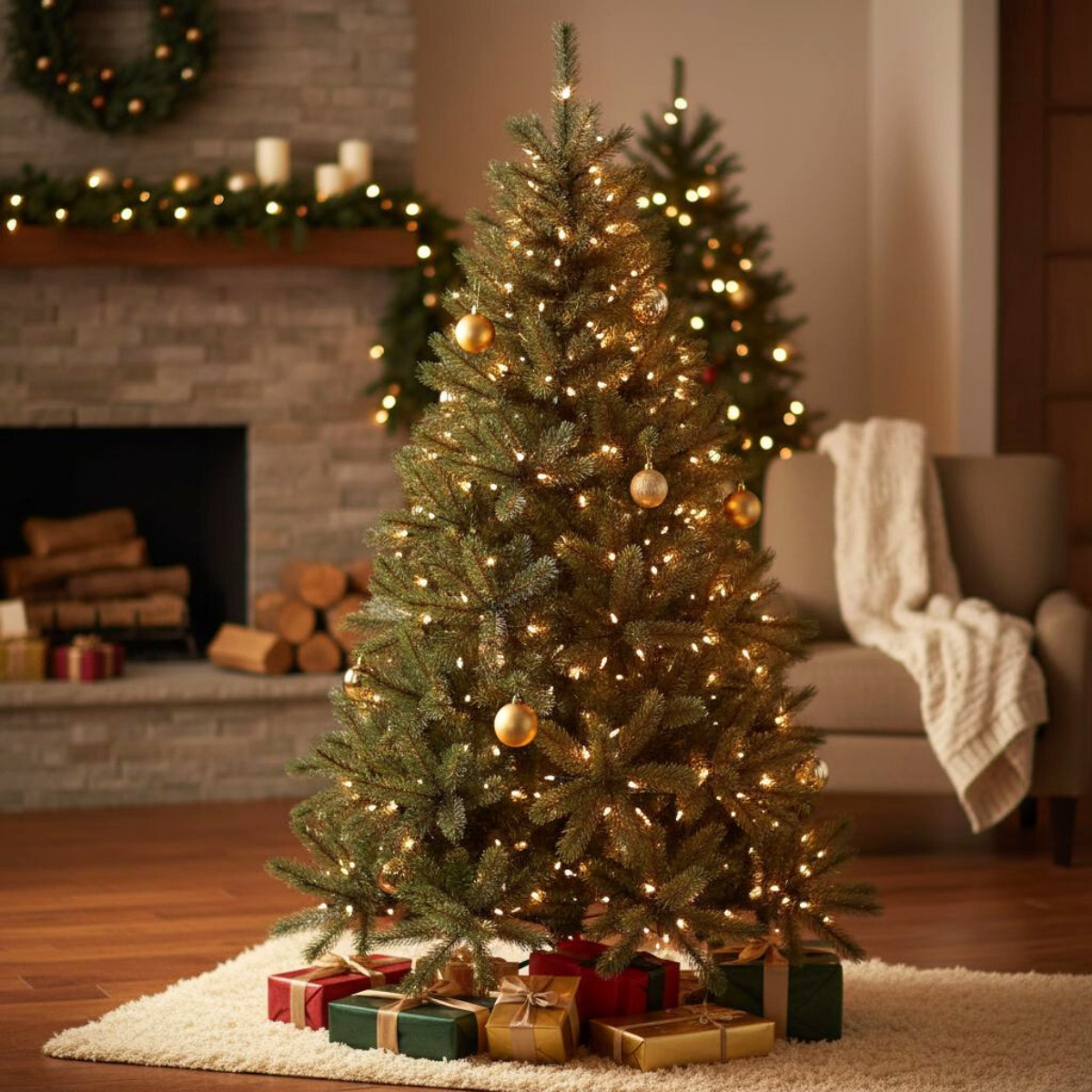 Kunstkerstboom Toronto Deluxe Groen - 120 cm
