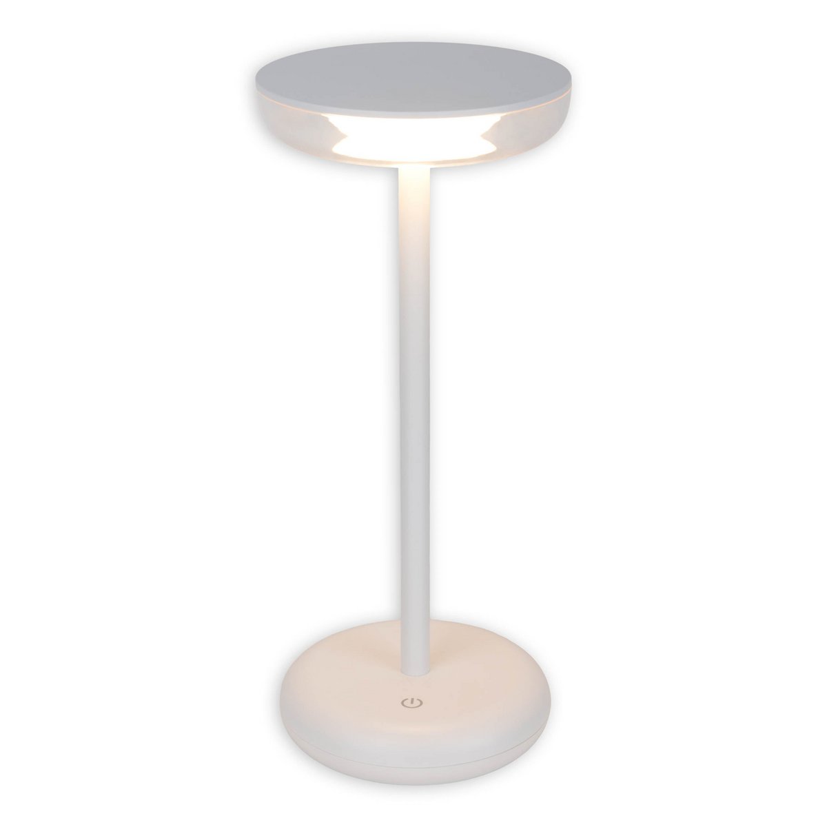 Snoerloze Tafellamp Pasi Wit Touch - 26 cm (Dimbaar)